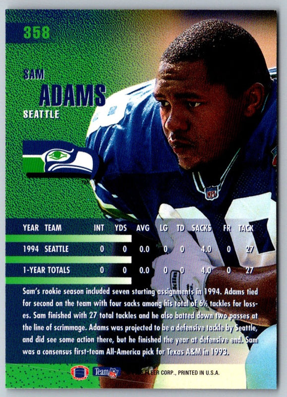 1992 Pacific Greats Washington Huskies Dean McAdams #98