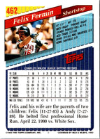 1993 Topps Felix Fermin #462