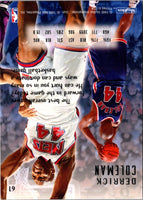 1995 SkyBox E-XL Derrick Coleman #61