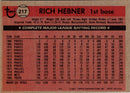 1981 Topps Rich Hebner
