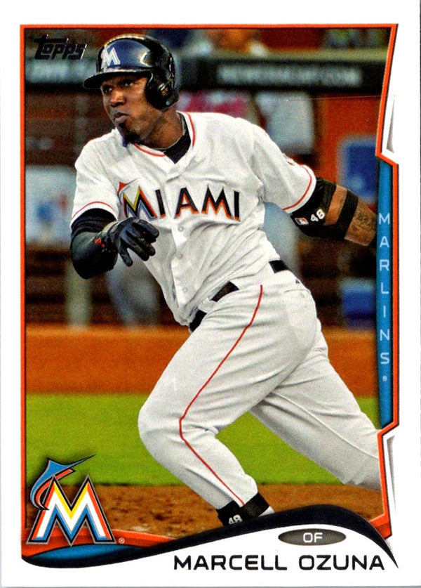 2014 Topps Marcell Ozuna #70