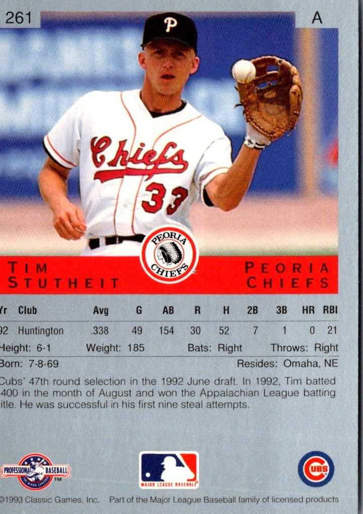 1993 Classic Best Tim Stutheit