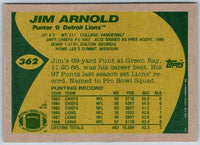 1989 Topps Jim Arnold #362