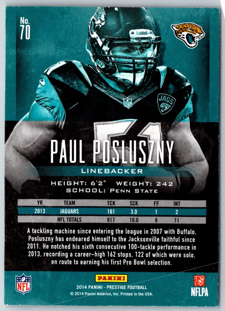 2014 Panini Prestige Paul Posluszny