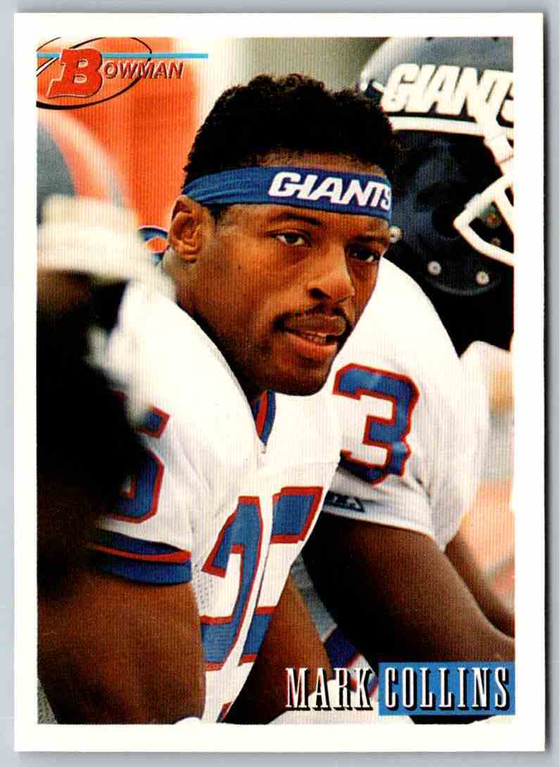 1993 Bowman Football Mark Collins