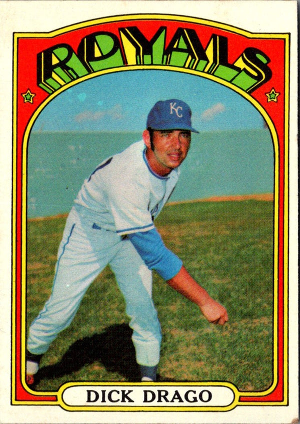 1972 Topps Dick Drago #205