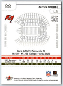 2003 Fleer Authentix Derrick Brooks