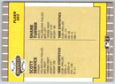 1989 Fleer Scott Service/Shane Turner
