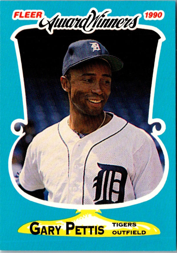 1990 Fleer Award Winners Gary Pettis #25