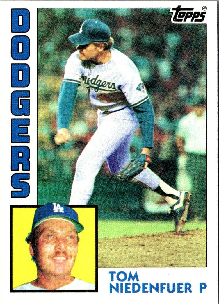 1984 Topps Tom Niedenfuer