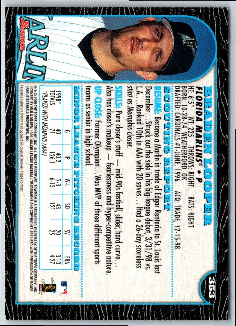 1999 Bowman Braden Looper