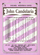 1990 Topps Kay-Bee Kings of Baseball John Candelaria