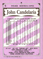 1990 Topps Kay-Bee Kings of Baseball John Candelaria #5