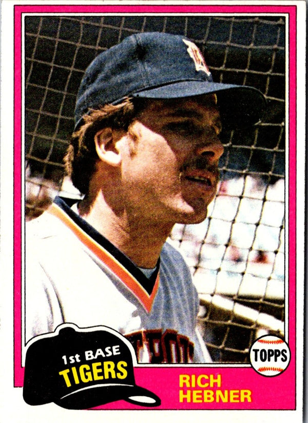 1981 Topps Rich Hebner #217