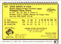 1991 ProCards Jesus Garces #3491