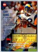 1997 Topps Stadium Club Football Tony Banks