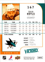 2009 Upper Deck Victory Dan Boyle #167