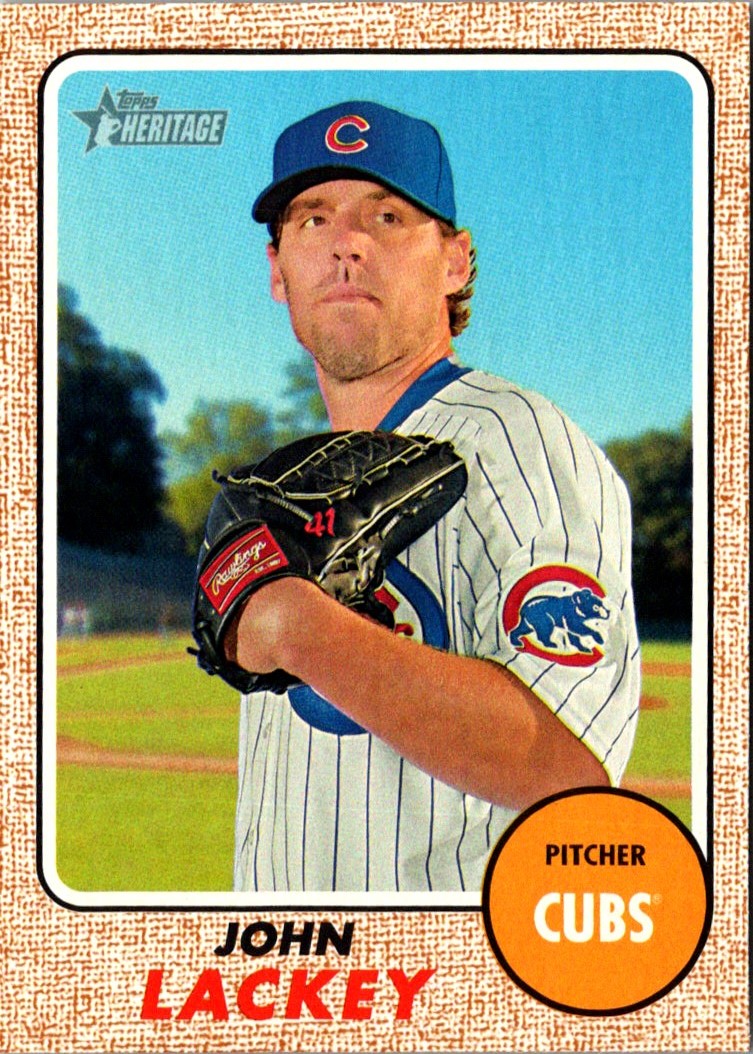 2017 Topps Heritage John Lackey