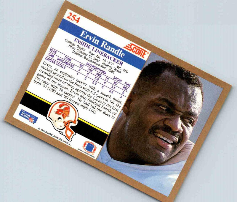 1991 Score Ervin Randle