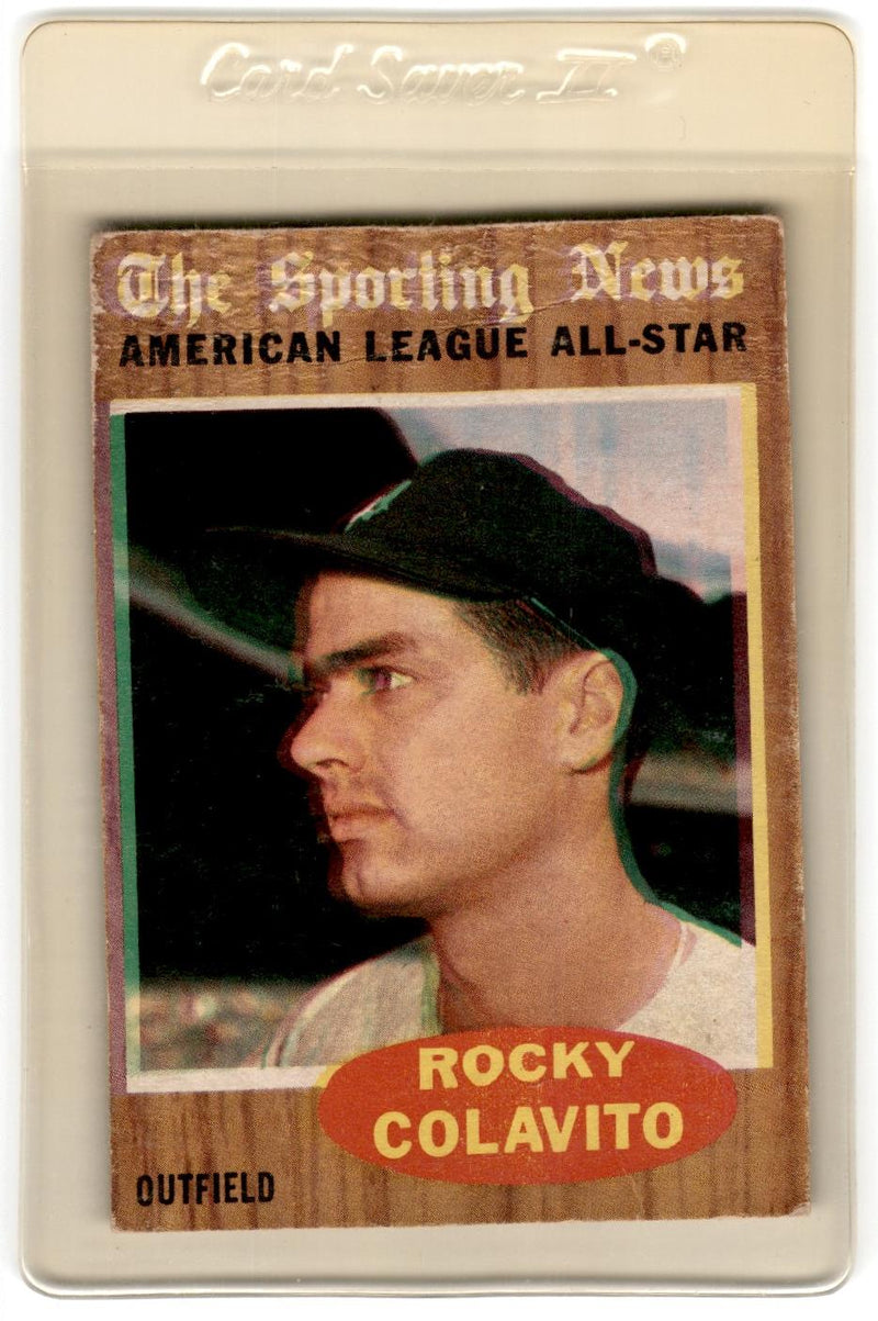 1962 Topps Rocky Colavito