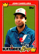 1990 Topps Kay-Bee Kings of Baseball John Candelaria