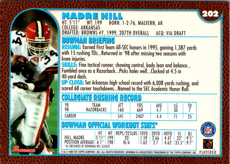 1999 Bowman Madre Hill