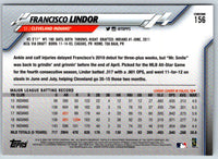 2020 Topps Chrome Francisco Lindor #156