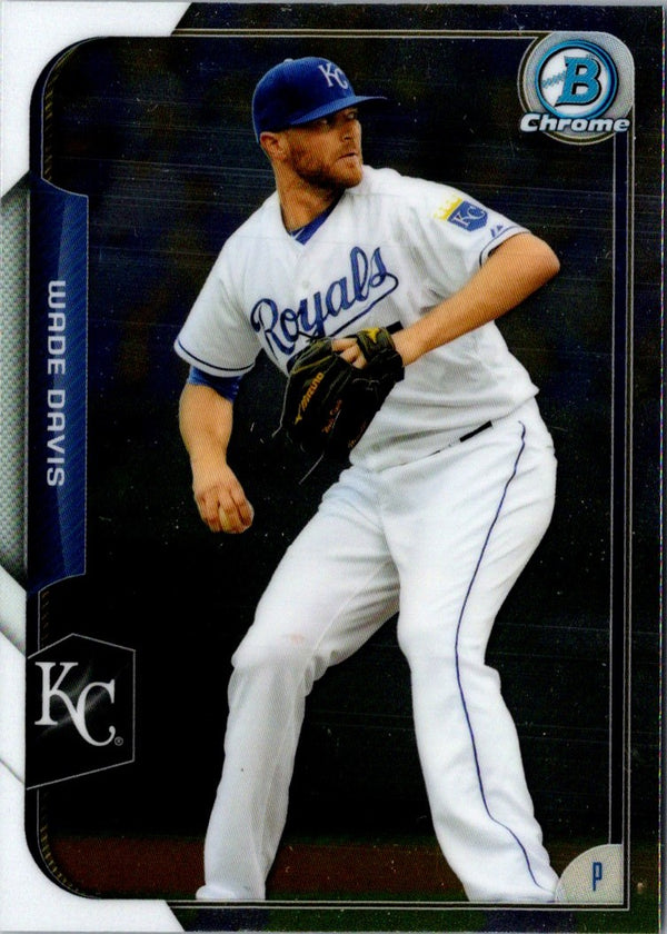 2015 Bowman Chrome Wade Davis #69