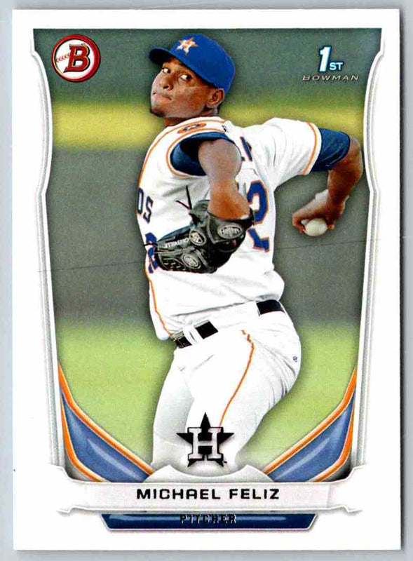 2014 Bowman Michael Feliz #BP45