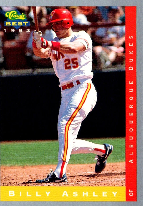 1993 Classic Best Billy Ashley #123