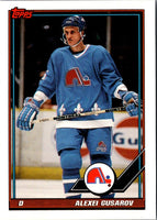 1991 Topps Alexei Gusarov #355 Rookie
