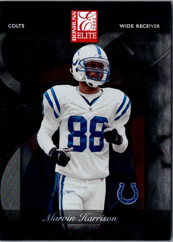 2002 Donruss Elite Marvin Harrison #15