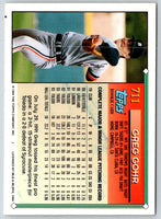 1994 Topps Greg Gohr #711