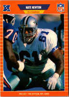 1989 Pro Set Nate Newton #93 Rookie