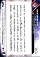 2016 Topps Update Wilson Ramos #US15