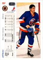 1991 Upper Deck Jeff Norton #357