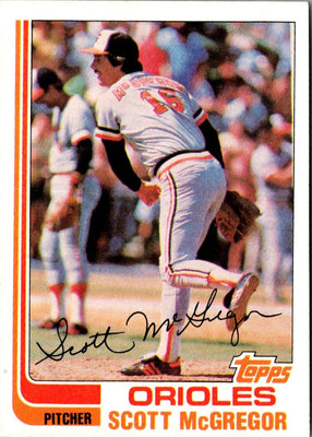 1982 Topps Scott McGregor #617