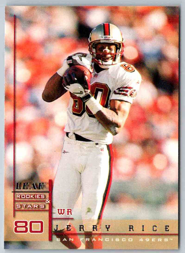 1998 Leaf Rookies And Stars Jerry Rice #122