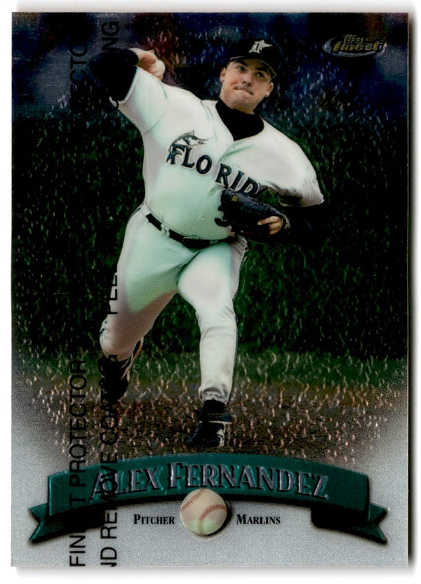 1998 Finest Alex Fernandez #56