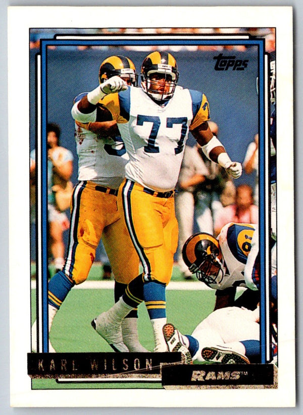 1992 Topps Karl Wilson #546