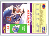 1990 Score Clarence Kay #544