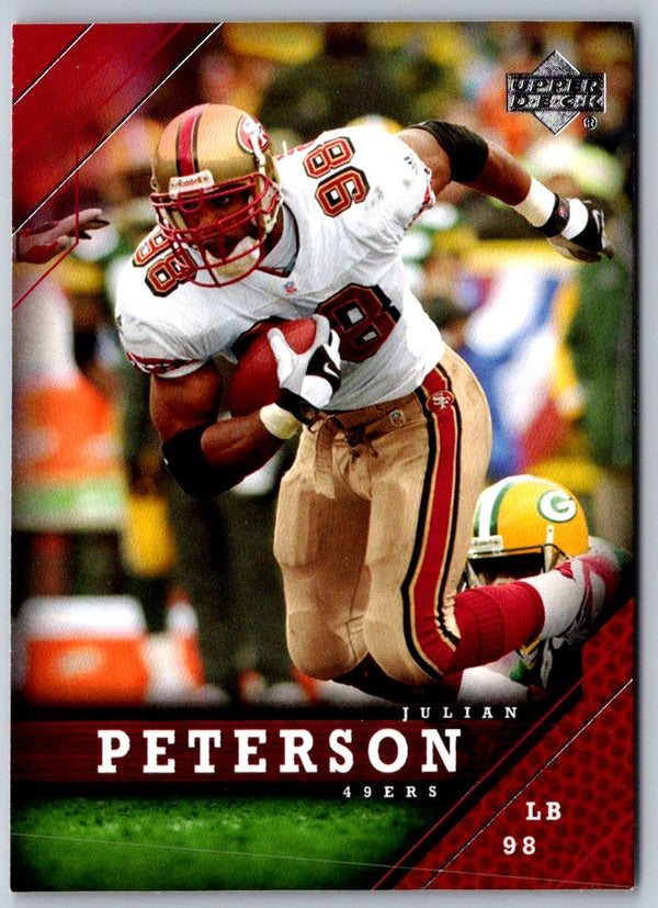 2005 Upper Deck Julian Peterson #162