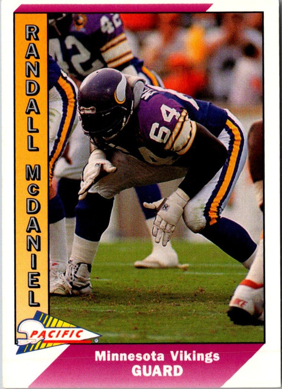 1991 Pacific Randall McDaniel #293