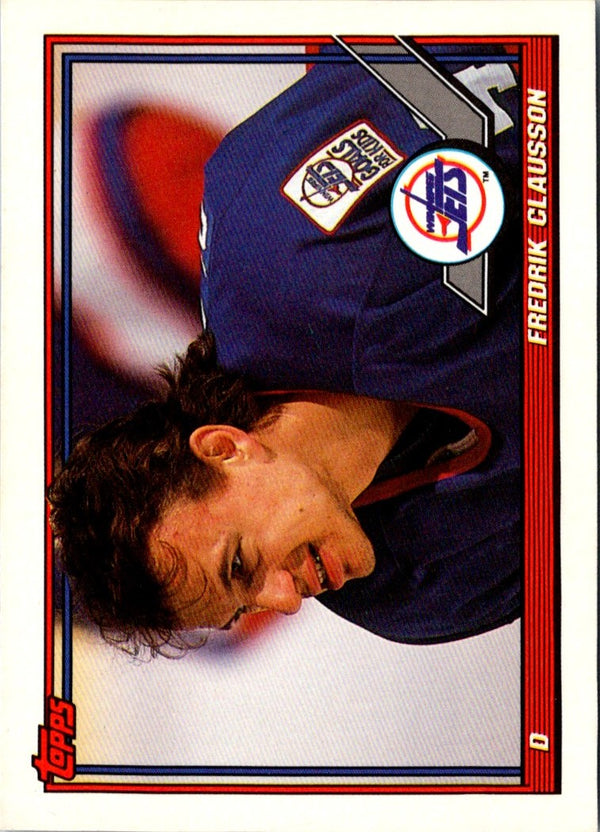1991 Topps Fredrik Olausson #45
