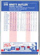 1987 Fleer Brett Butler