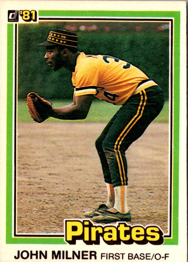 1981 Donruss John Milner #377