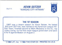 1988 Star Kevin Seitzer Kevin Seitzer #8