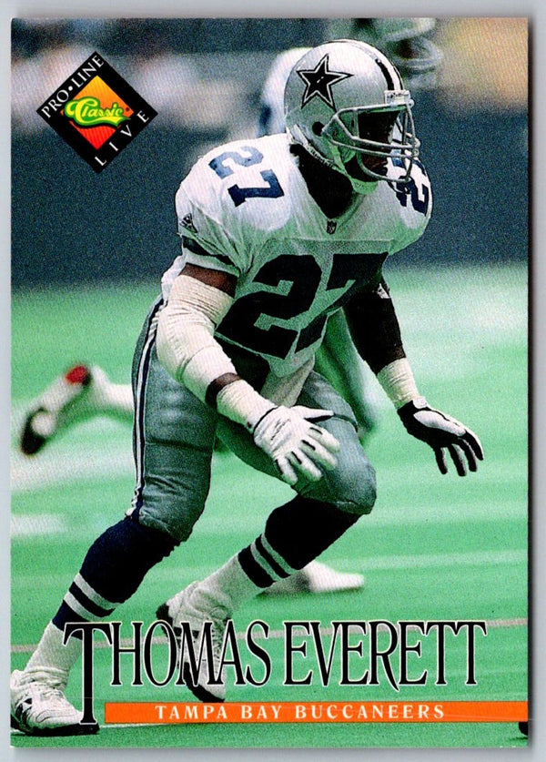 1994 Pro Line Live Thomas Everett #32