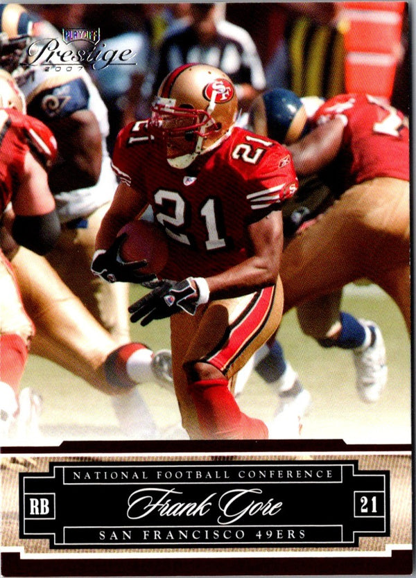 2007 Playoff Prestige Frank Gore #126