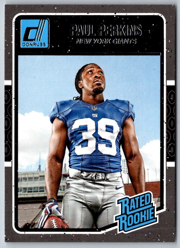 2016 Donruss Press Proofs Blue Paul Perkins #389